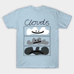 Cloud Types - Faces T-Shirt